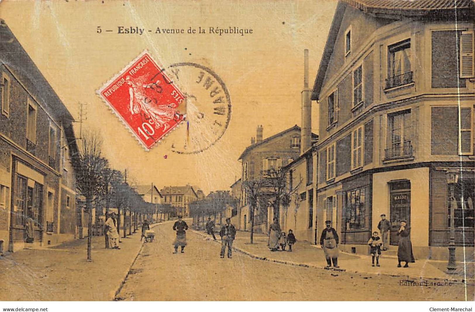 ESBLY - Avenue De La République - état - Esbly