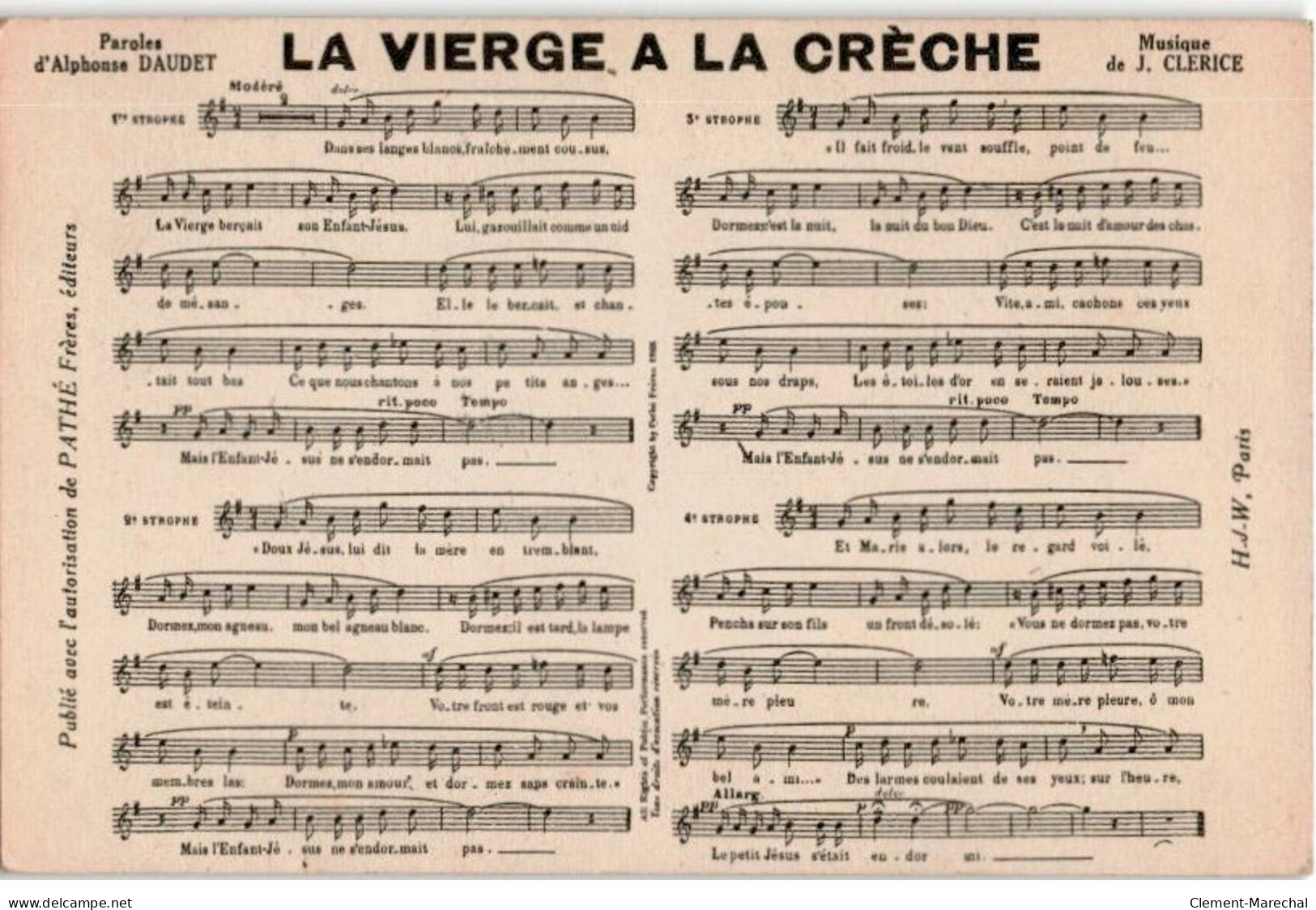 CHANSONS: La Vierge à La Crèche - Très Bon état - Música Y Músicos