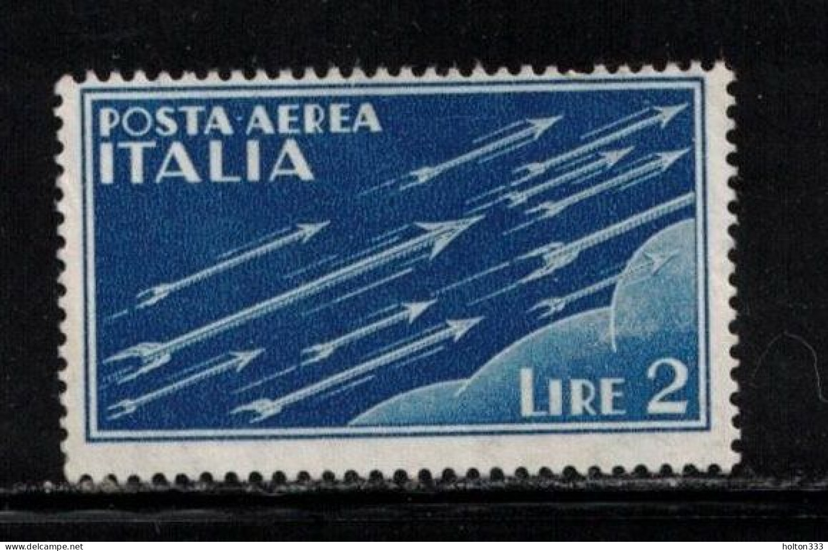 ITALY Scott # C17 Used - Airmail Stamp - 1946-60: Afgestempeld
