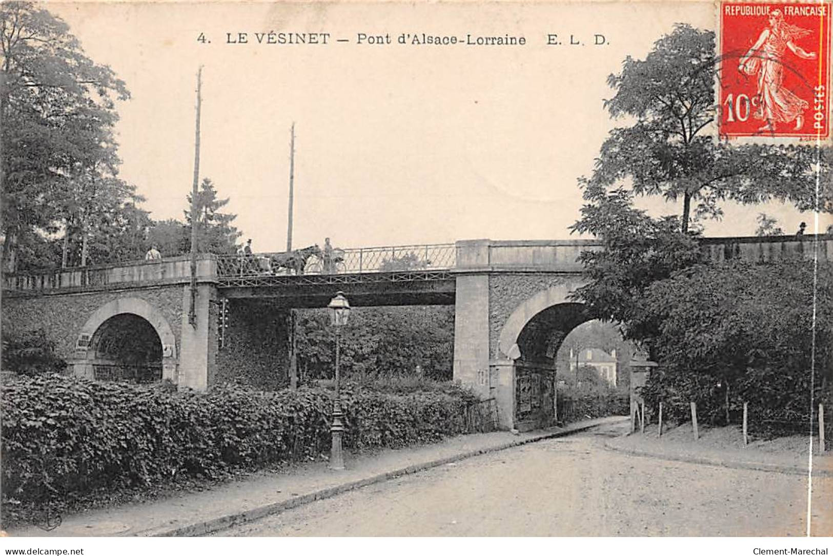 LE VESINET - Pont D'Alsace Lorraine - Très Bon état - Le Vésinet