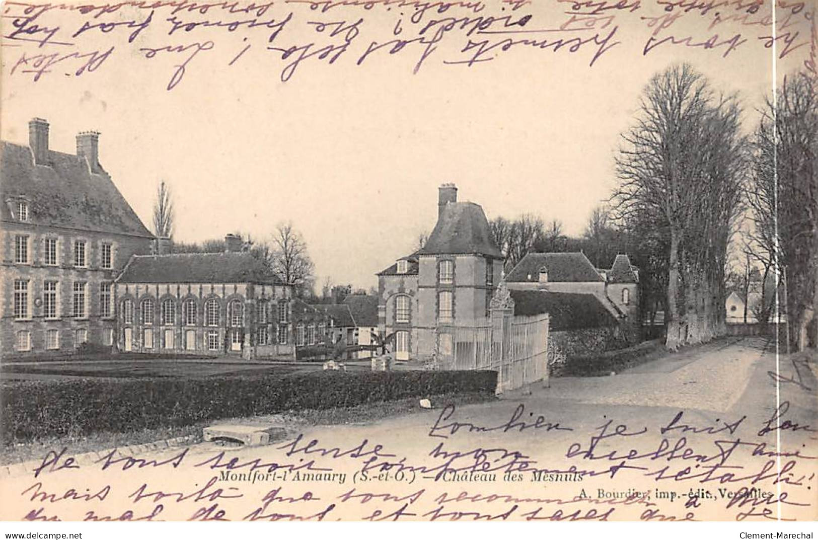 MONTFORT L'AMAURY - Château Des Mesnuls - Très Bon état - Montfort L'Amaury