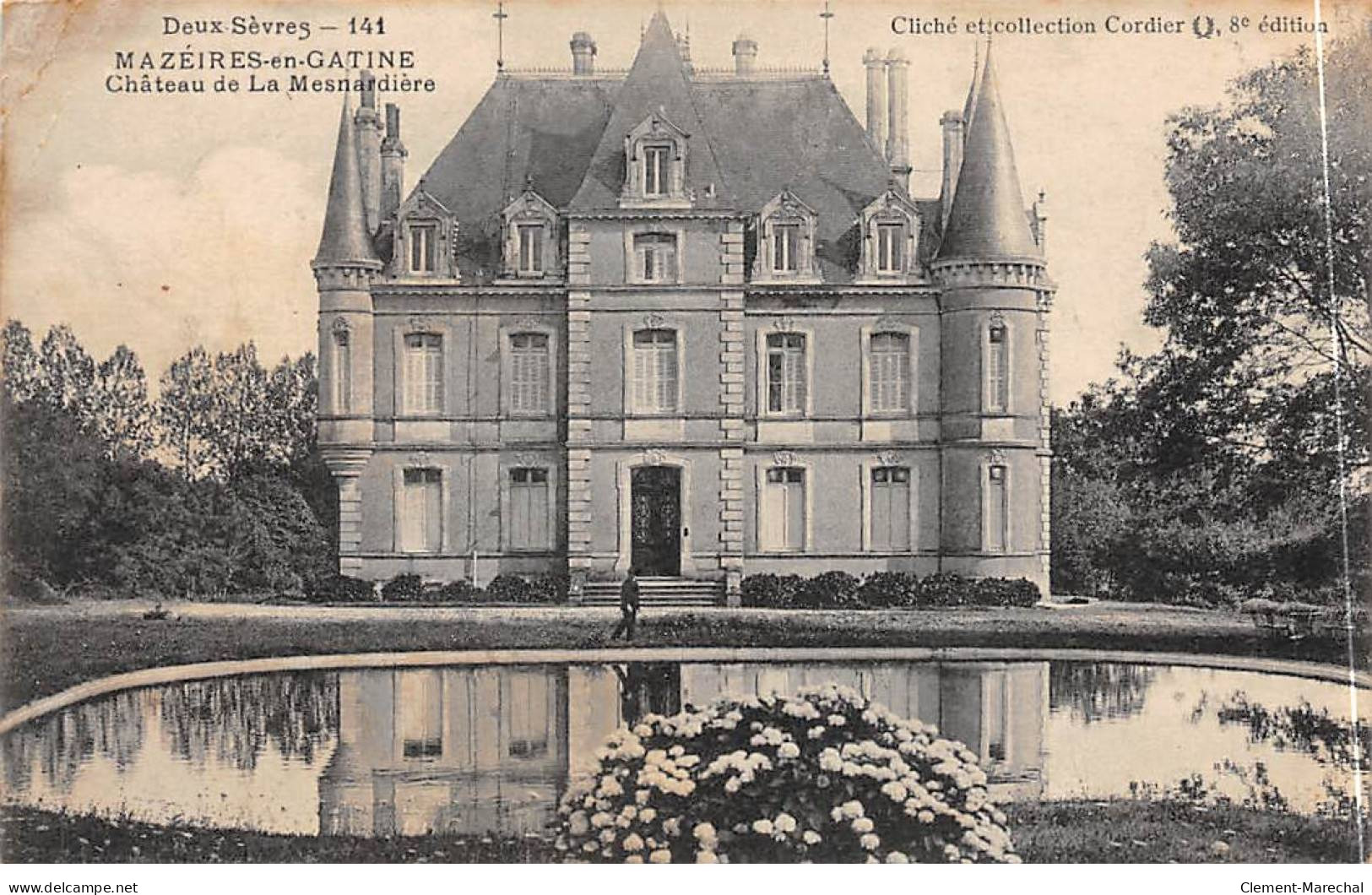 MAZIERES EN GATINE - Château De La Mesnardière - état - Mazieres En Gatine