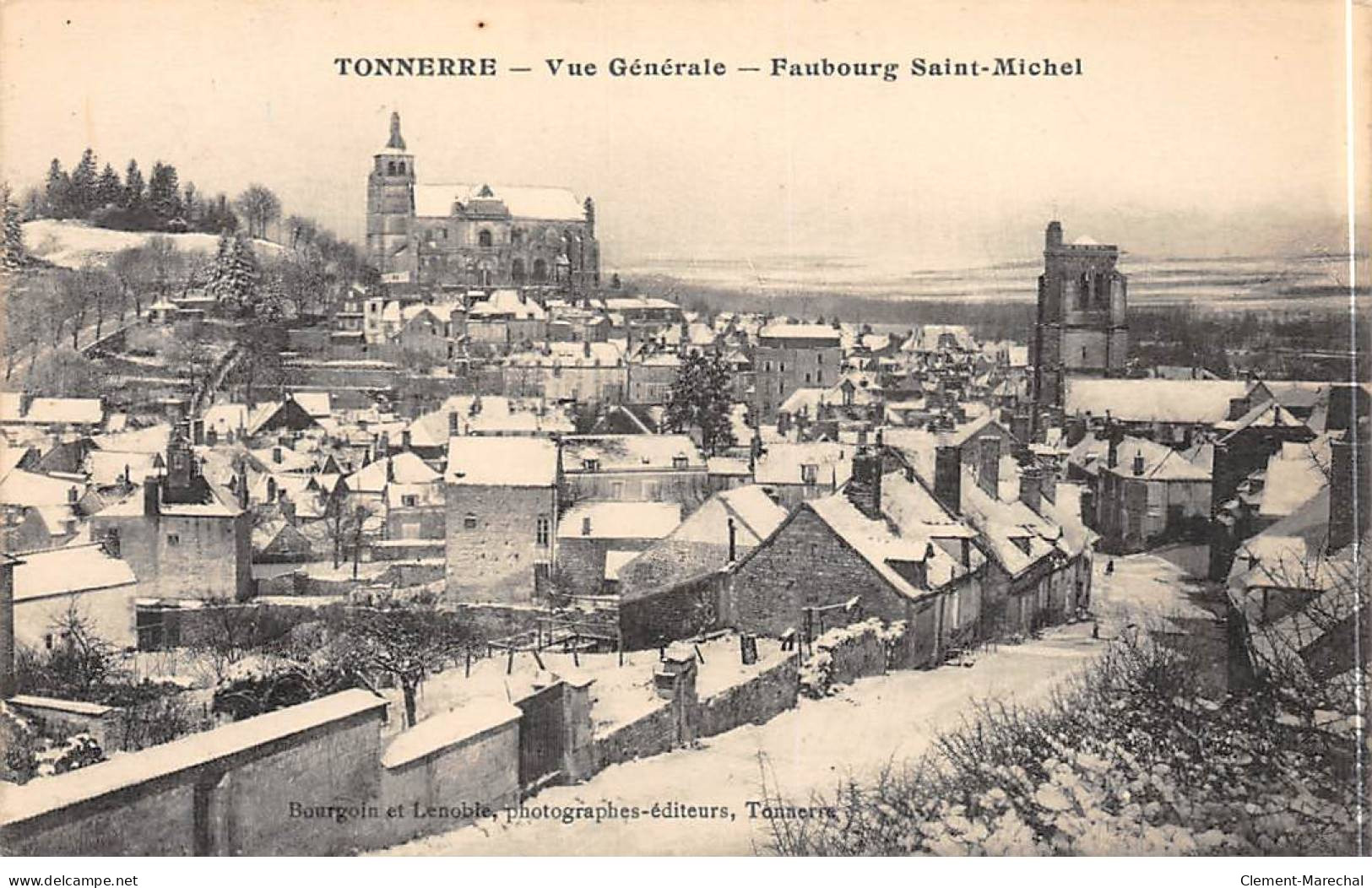 TONNERRE - Vue Générale - Faubourg Saint Michel - Très Bon état - Tonnerre