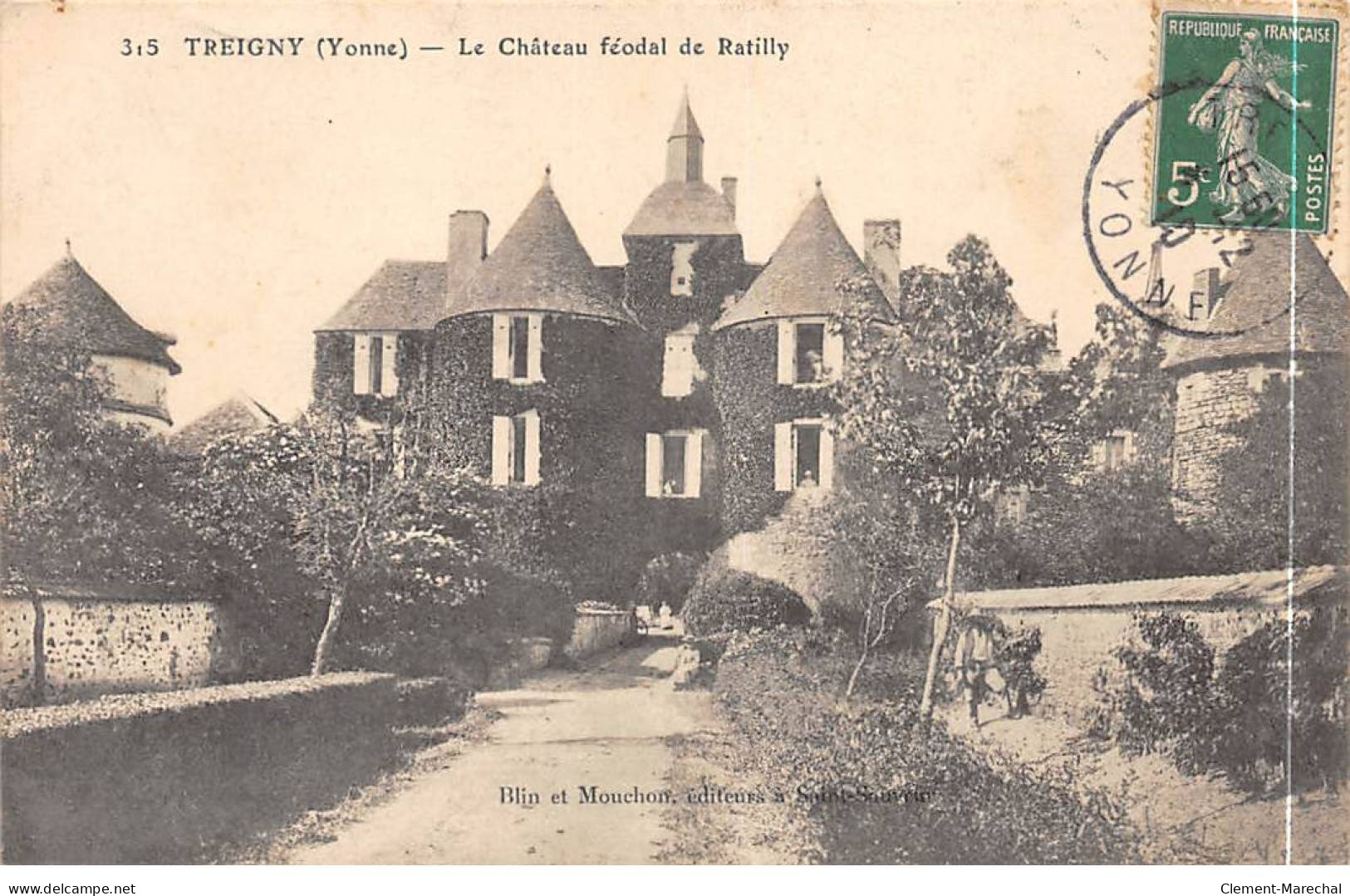 TREIGNY - Le Château Féodal De Ratilly - Très Bon état - Treigny
