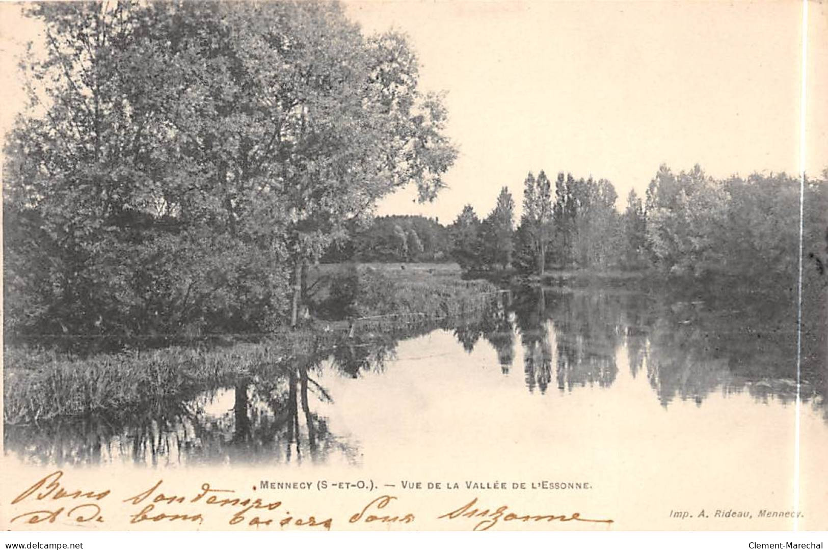 MENNECY - Vue De La Vallée De L'Essonne - Très Bon état - Mennecy