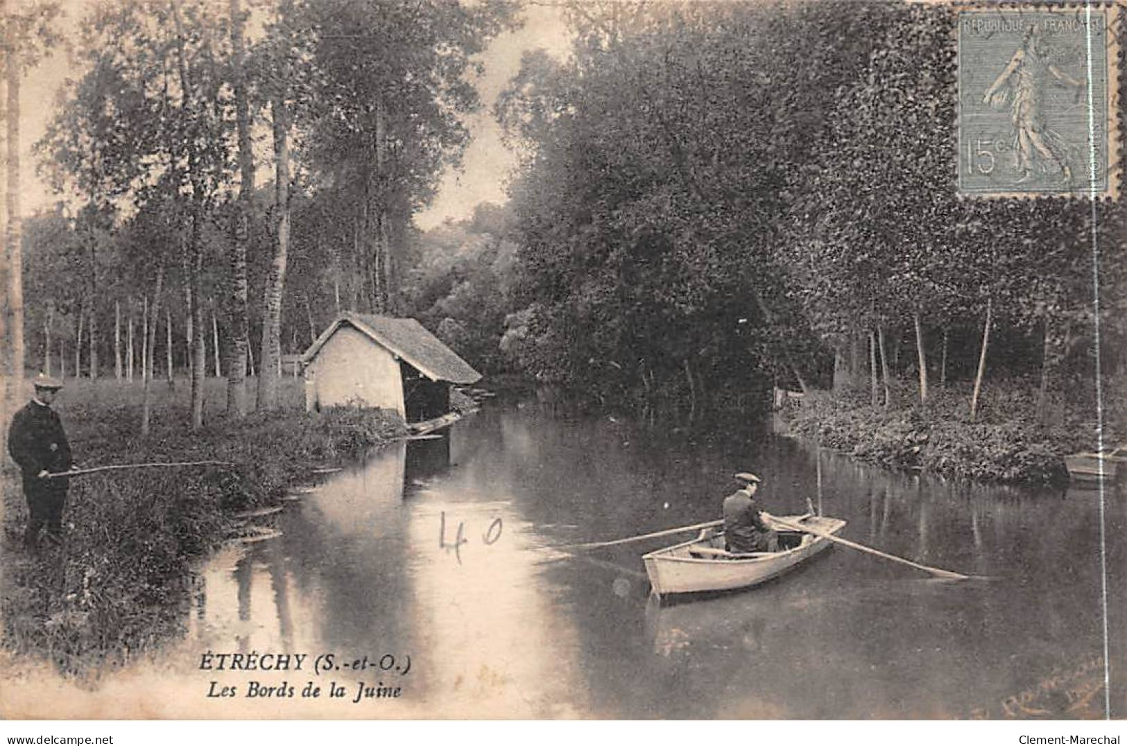 ETRECHY - Les Bords De La Juine - Très Bon état - Etrechy