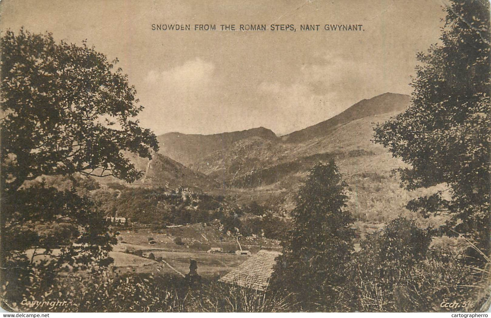 United Kingdom Wales Snowden From The Roman Steps Nant Gwynant - Sonstige & Ohne Zuordnung