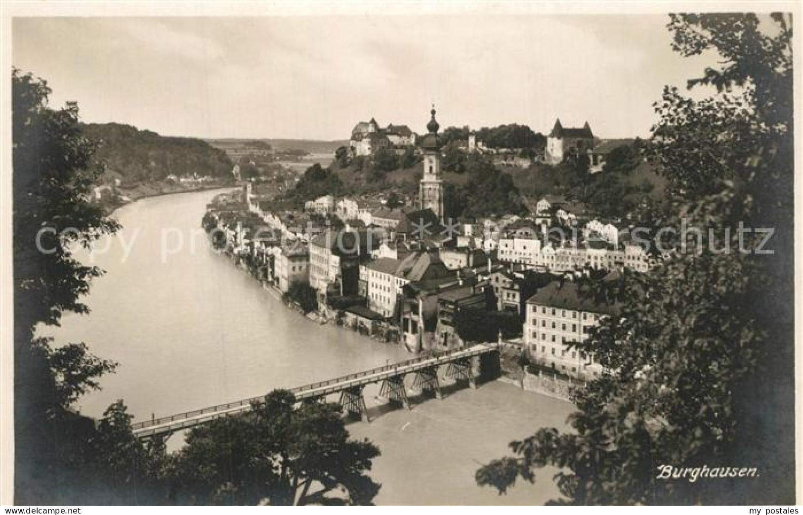 73506821 Burghausen Salzach Panorama Burghausen Salzach - Burghausen