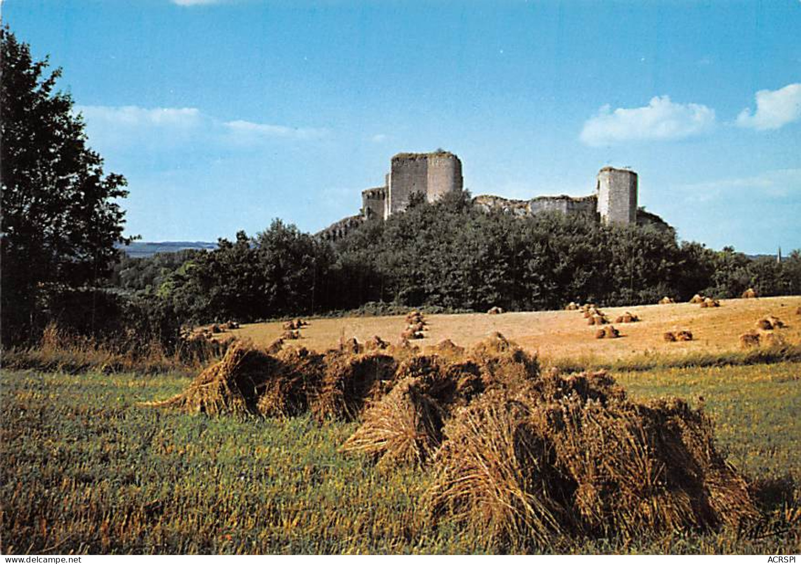 MONTOIRE SUR LE LOIR  Perspective Sur Les Ruines Du Château    2 (scan Recto Verso)MG2892 - Montoire-sur-le-Loir