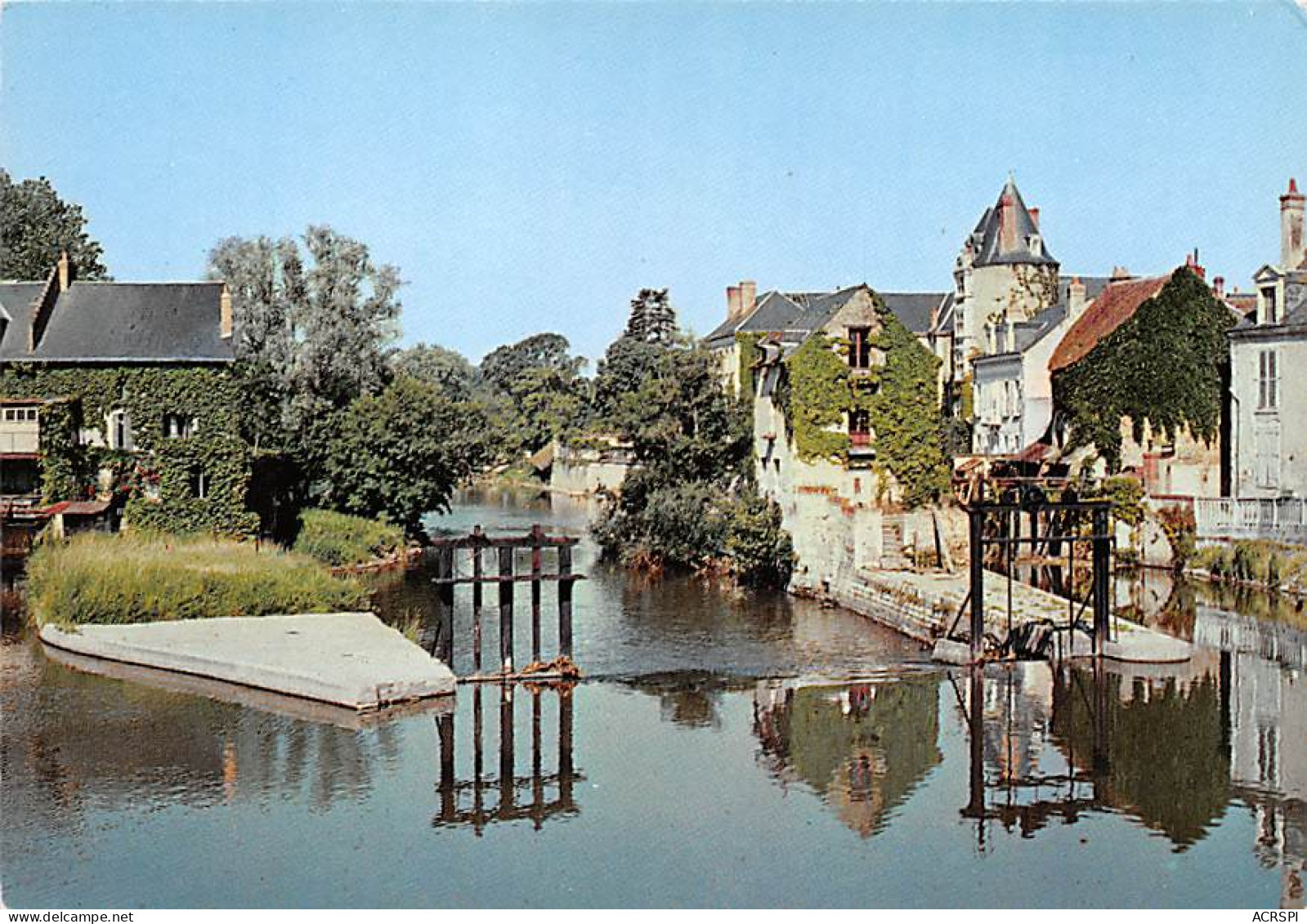 ROMORANTIN  La Sauldre Et La Sous-préfecture - Les Moulins Du Chapitre  5 (scan Recto Verso)MG2892 - Romorantin