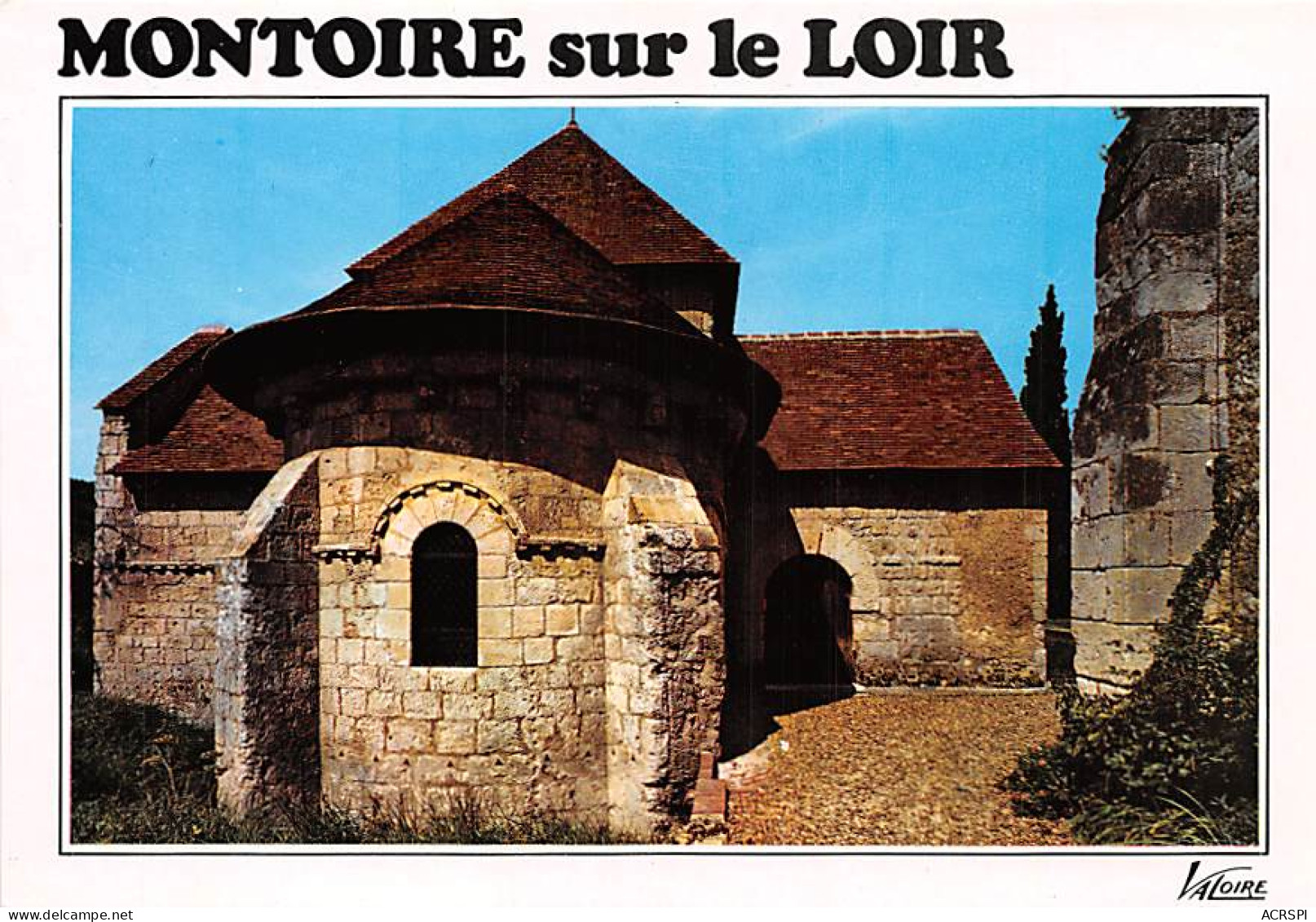 MONTOIRE SUR LE LOIR  La Chapelle Saint Gilles - L'abside Principale  36 (scan Recto Verso)MG2892 - Montoire-sur-le-Loir