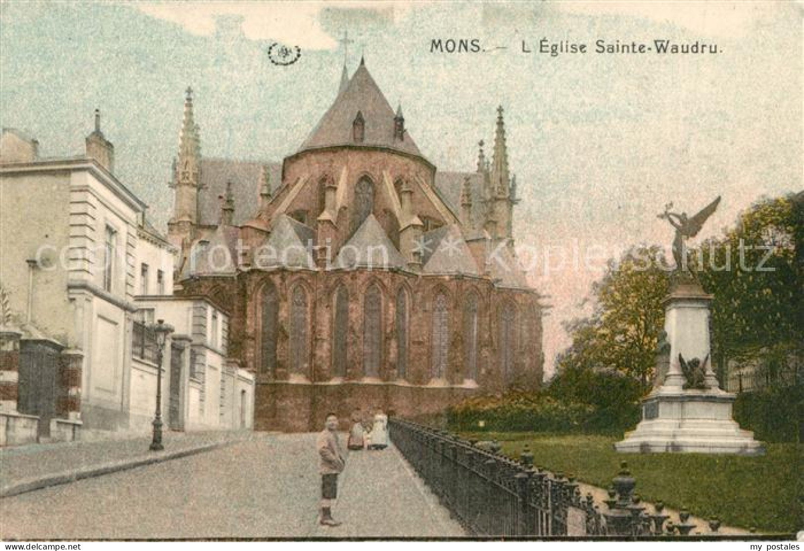 73506474 Mons Hainaut Eglise Sainte Waudru Mons Hainaut - Mons