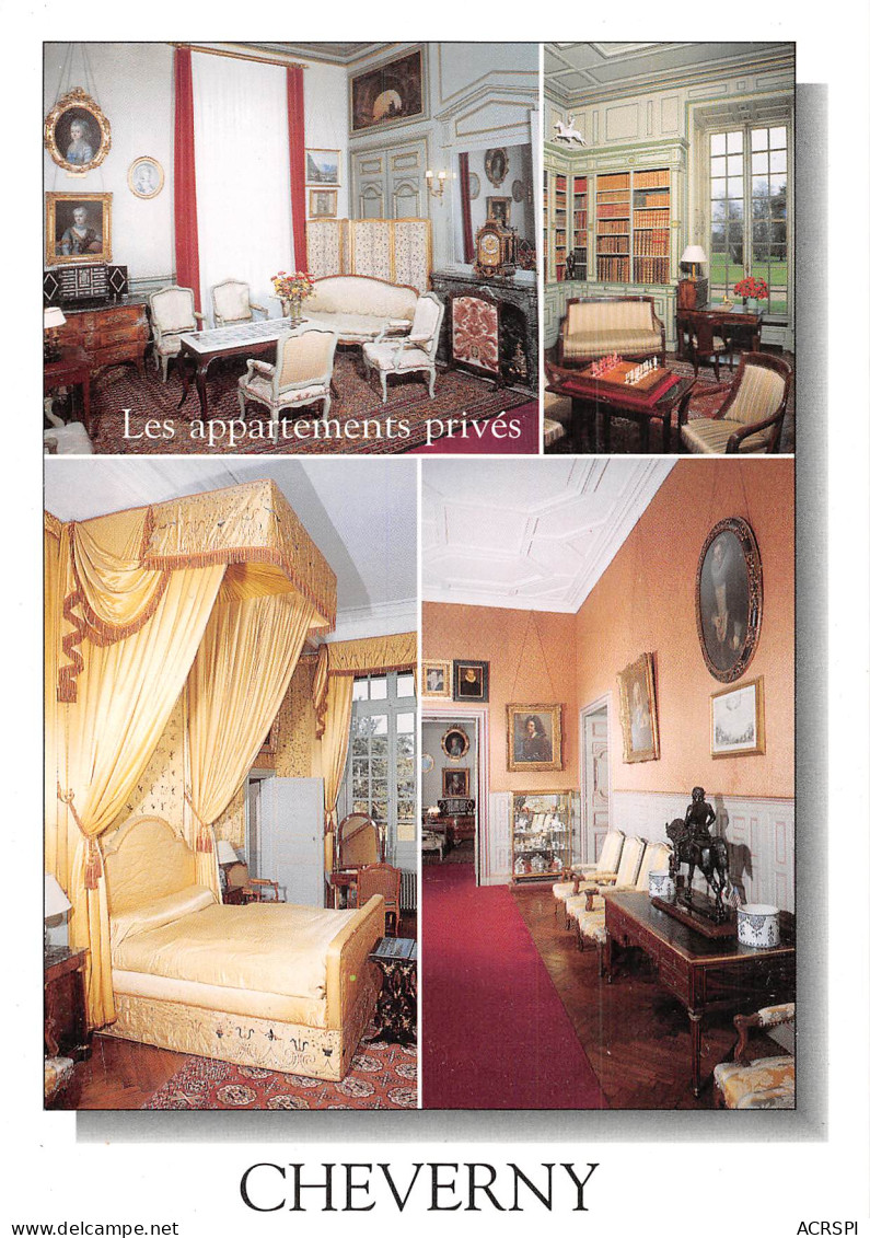 CHEVERNY Le Château, Les Appartements Privés   19 (scan Recto Verso)MG2894 - Cheverny