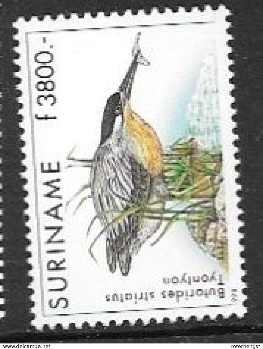 Surinam Mnh ** 1998 Bird Stamp 20 Euros - Surinam