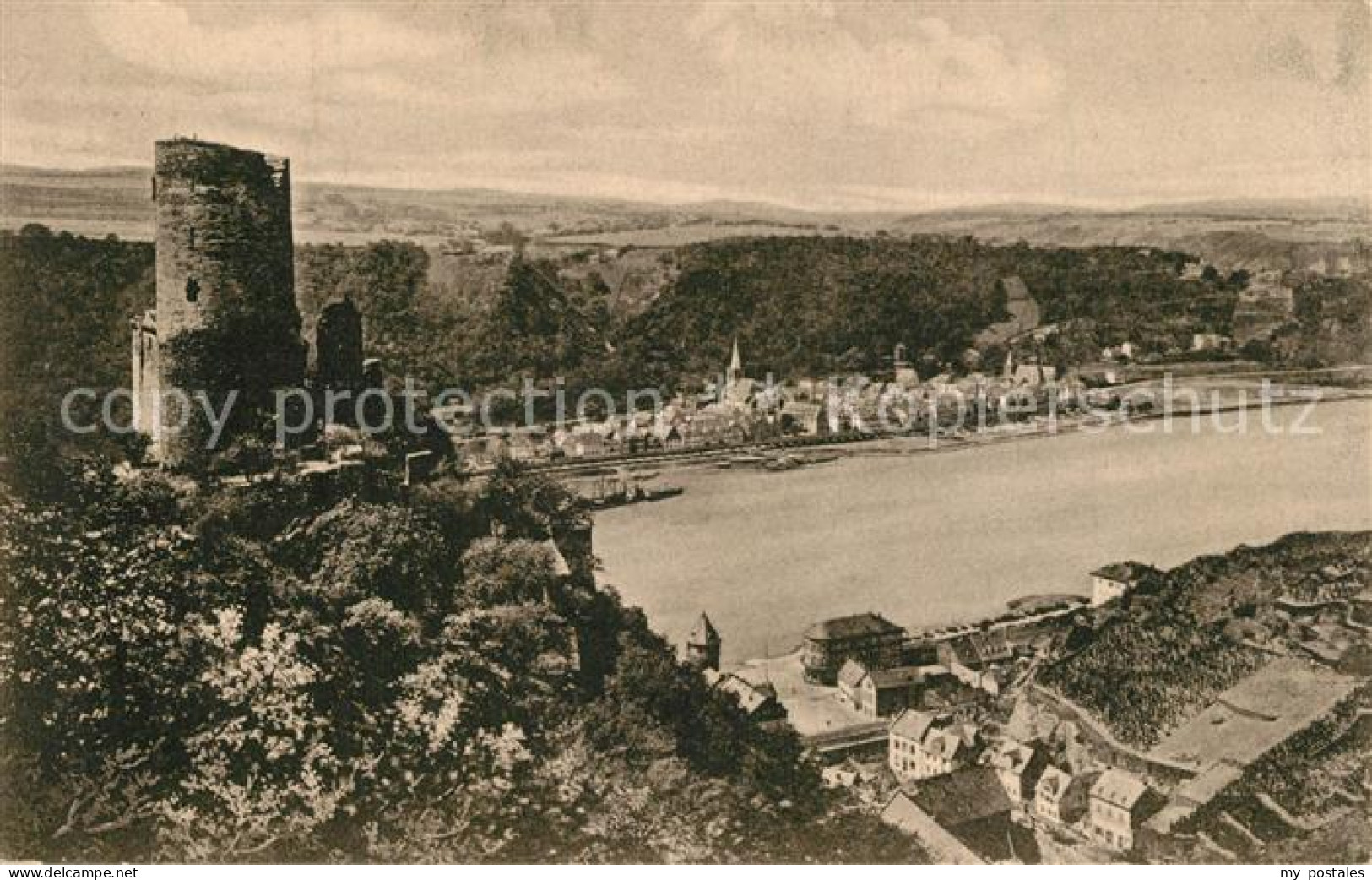 73506437 St Goar Burg Katz St Goar - St. Goar