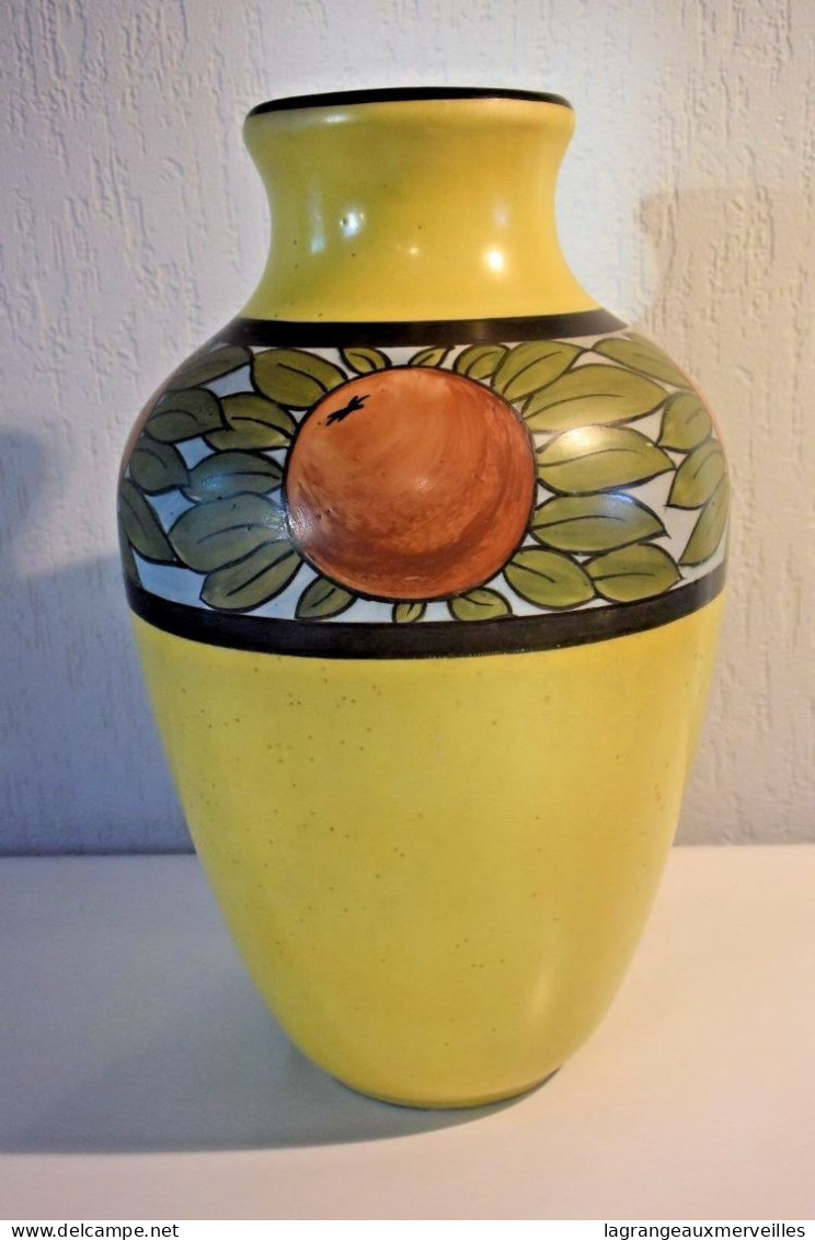 E1 Grand Vase Cache Pot Jaune Tournesol - Vasen