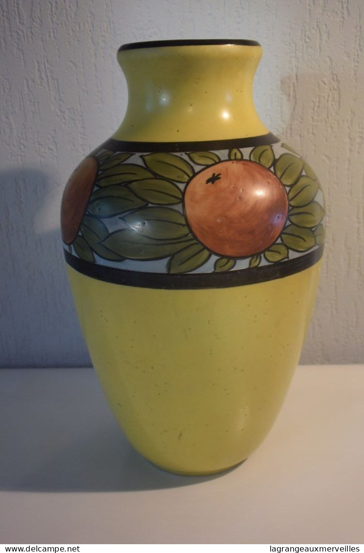 E1 Grand Vase Cache Pot Jaune Tournesol - Jarrones