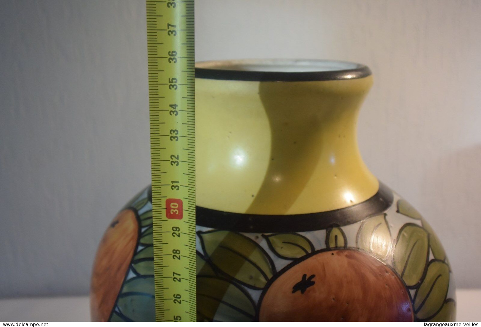 E1 Grand Vase Cache Pot Jaune Tournesol - Vazen