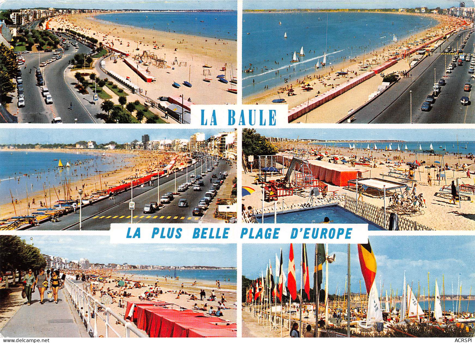 LA BAULE   Six Vues De La Plus Belle Plage D'Europe  30 (scan Recto Verso)MG2897 - La Baule-Escoublac