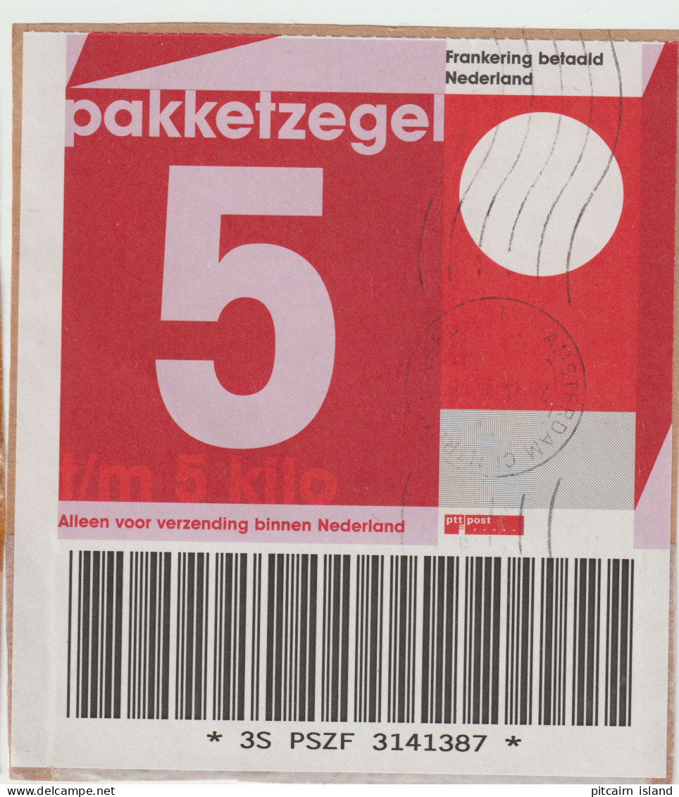 Nederland Pakketzegel Tot 5 Kilo  Gebruikt - Autres & Non Classés