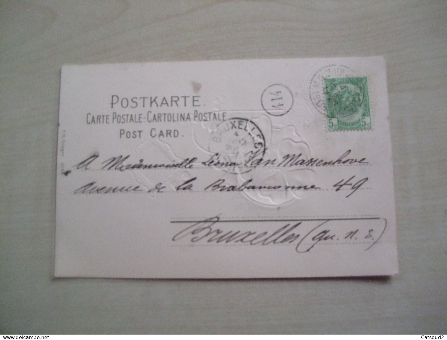 Carte Postale Ancienne 1905 PORTE BONHEUR - Other & Unclassified