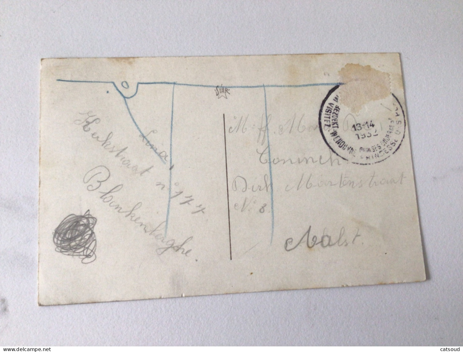 Carte Postale Ancienne (1932) Wenduyne Les Enfants Au Jeu - Les Trois Graces ! - Wenduine