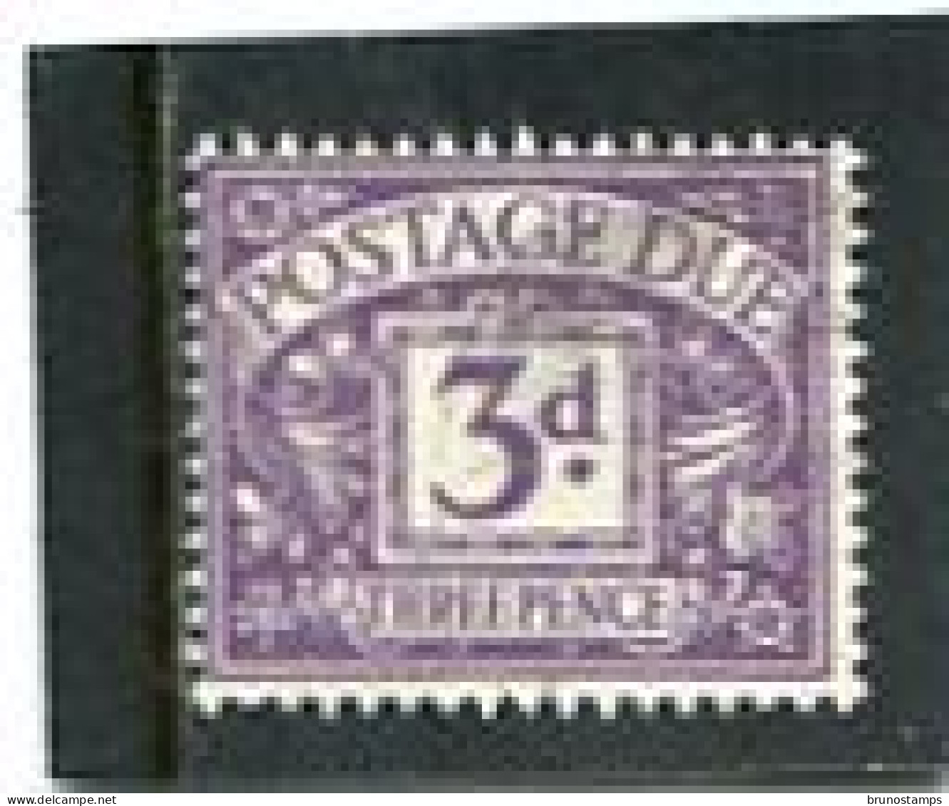 GREAT BRITAIN - 1959 POSTAGE DUE  CROWNS  WMK  3d   FINE USED - Strafportzegels