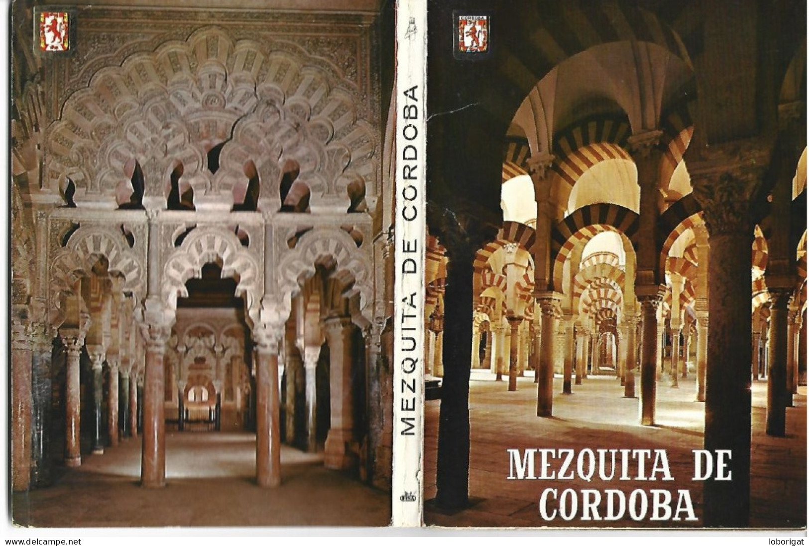 LIBRO FLEXO CON 10 VISTAS DE LA MEZQUITA DE CORDOBA.-  CORDOBA - ( ESPAÑA ) - Chiese E Cattedrali