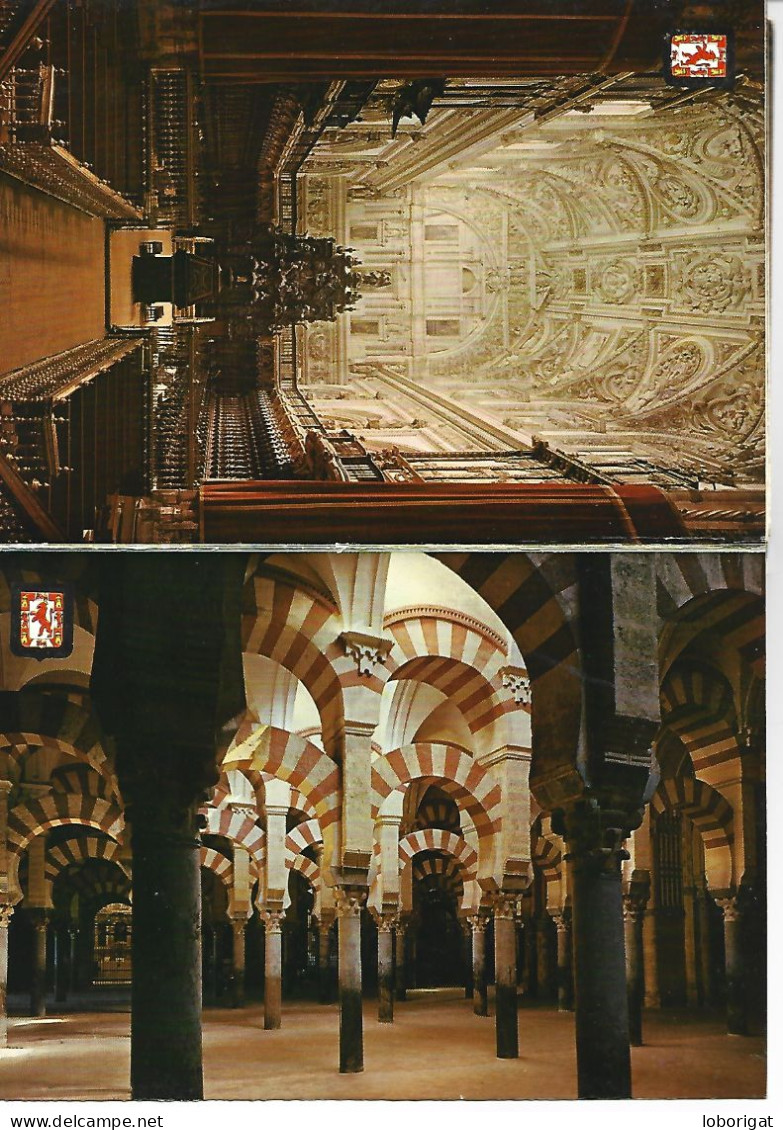 LIBRO FLEXO CON 10 VISTAS DE LA MEZQUITA DE CORDOBA.-  CORDOBA - ( ESPAÑA )