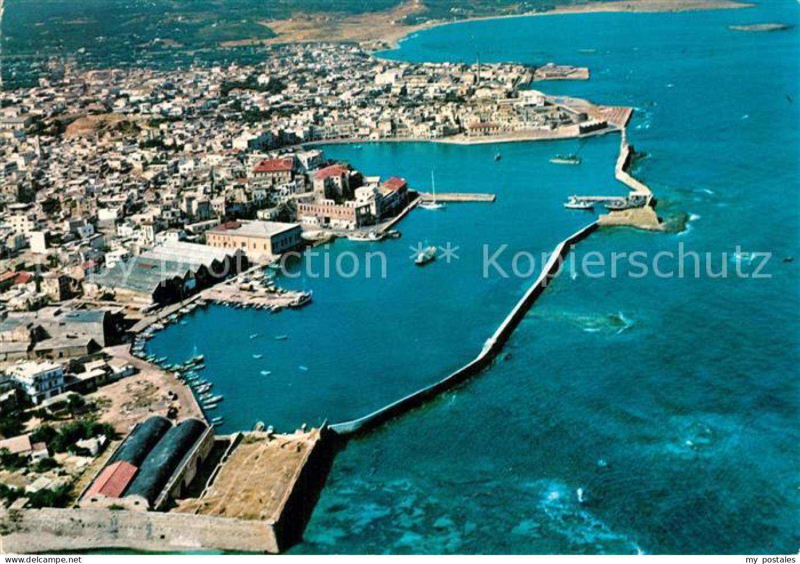 73492531 Chania Insel Kreta Fliegeraufnahme Chania Insel Kreta - Grecia