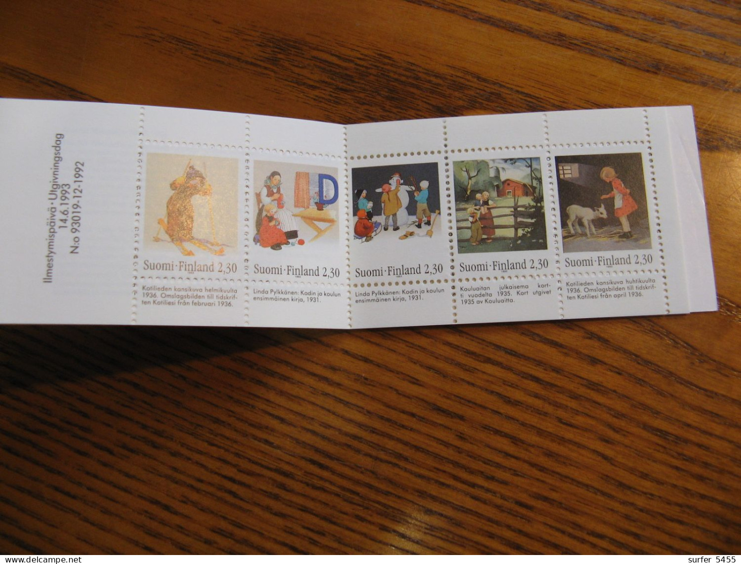FINLANDE CARNET N° 1184 NEUF** LUXE - MNH - COTE YVERT 2012 : 7,50 EUROS - Unused Stamps