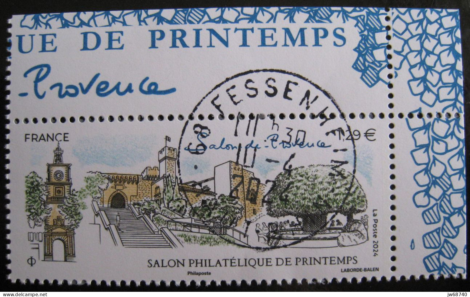 Timbre De France 2024 Salon De Printemps -   Timbre Oblitéré - Used Stamps