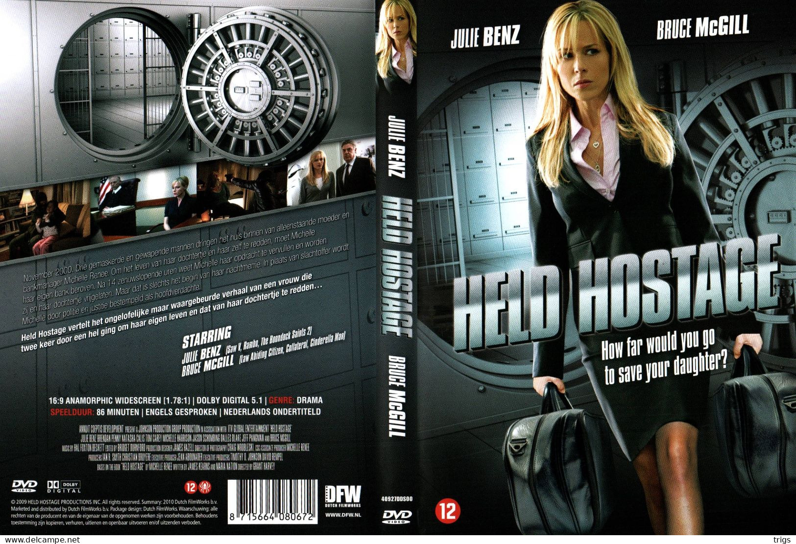 DVD - Held Hostage - Drama
