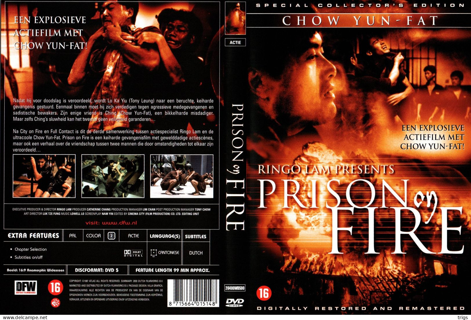 DVD - Prison On Fire - Action & Abenteuer