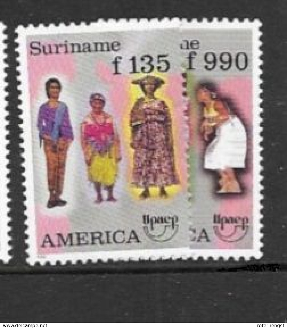 Surinam Mnh ** 1996 Set 10 Euros - Surinam