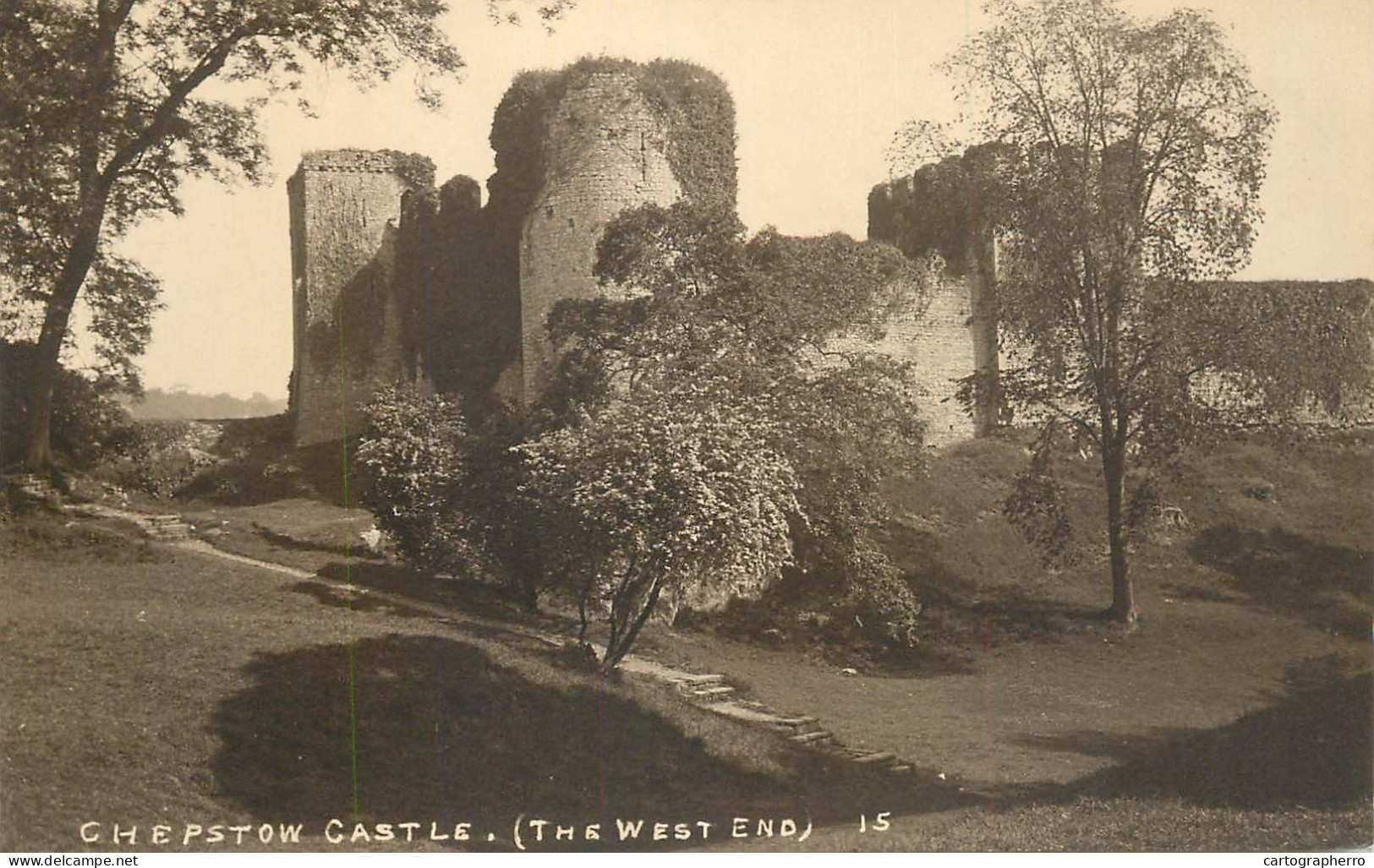 United Kingdom England Chepstow Castle - Bournemouth (from 1972)
