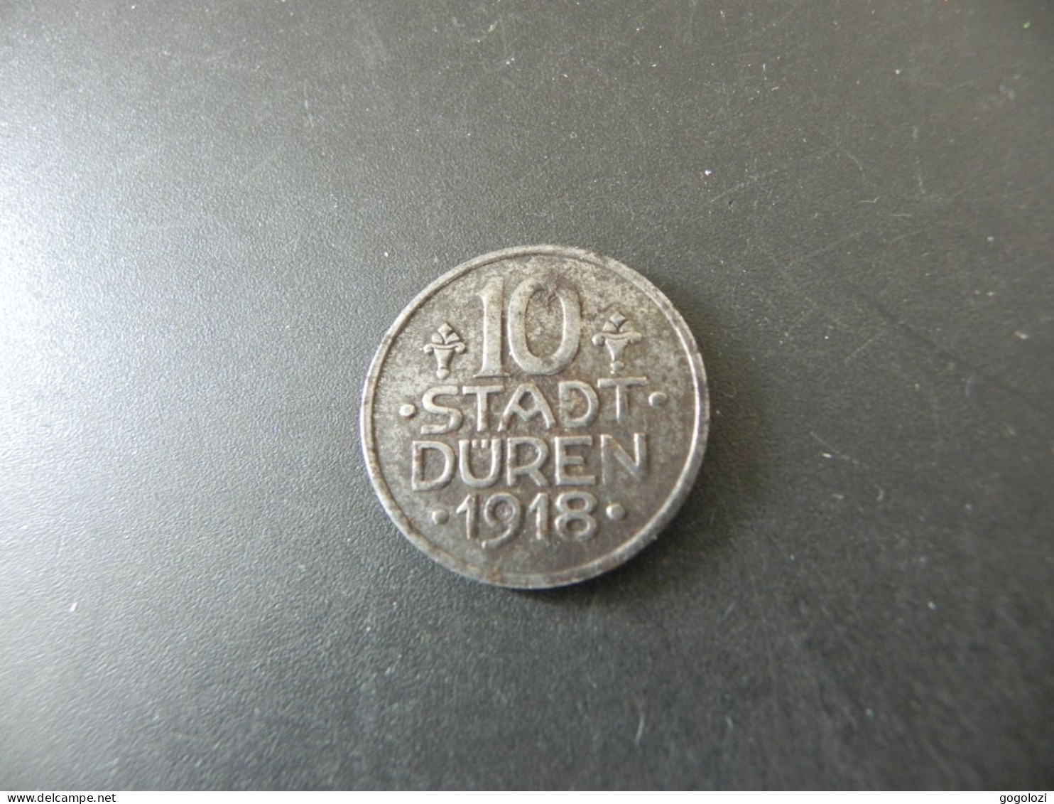 Deutschland Germany Stadt Düren 10 Pfennig 1918 - Notgeld - 10 Pfennig