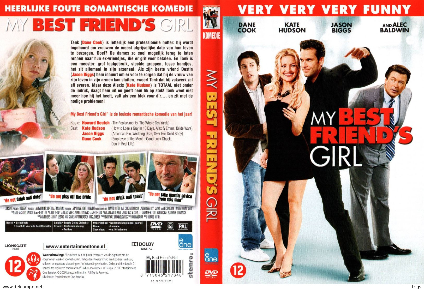 DVD - My Best Friend's Girl - Comedy