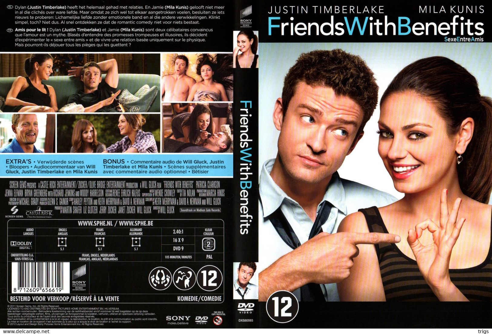 DVD - Friends With Benefits - Comedy
