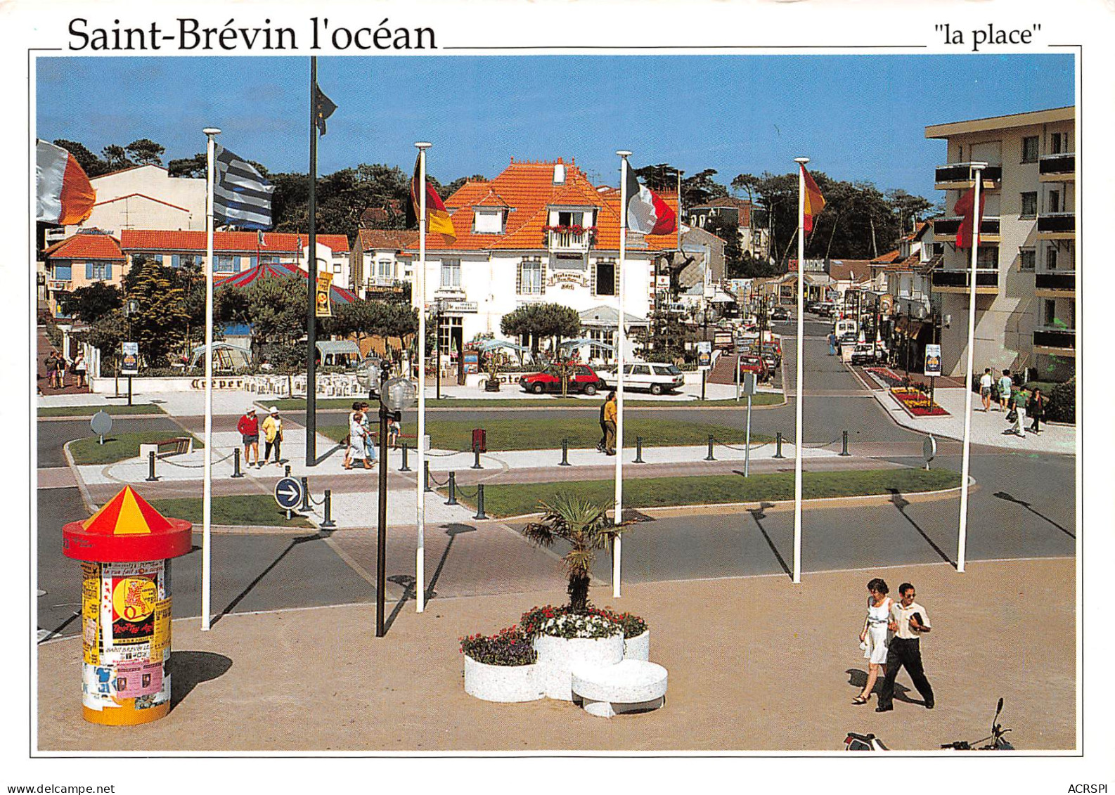 SAINT BREVIN  L'esplanade Sur Le Front De Mer   16  (scan Recto Verso)MH2907 - Saint-Brevin-l'Océan