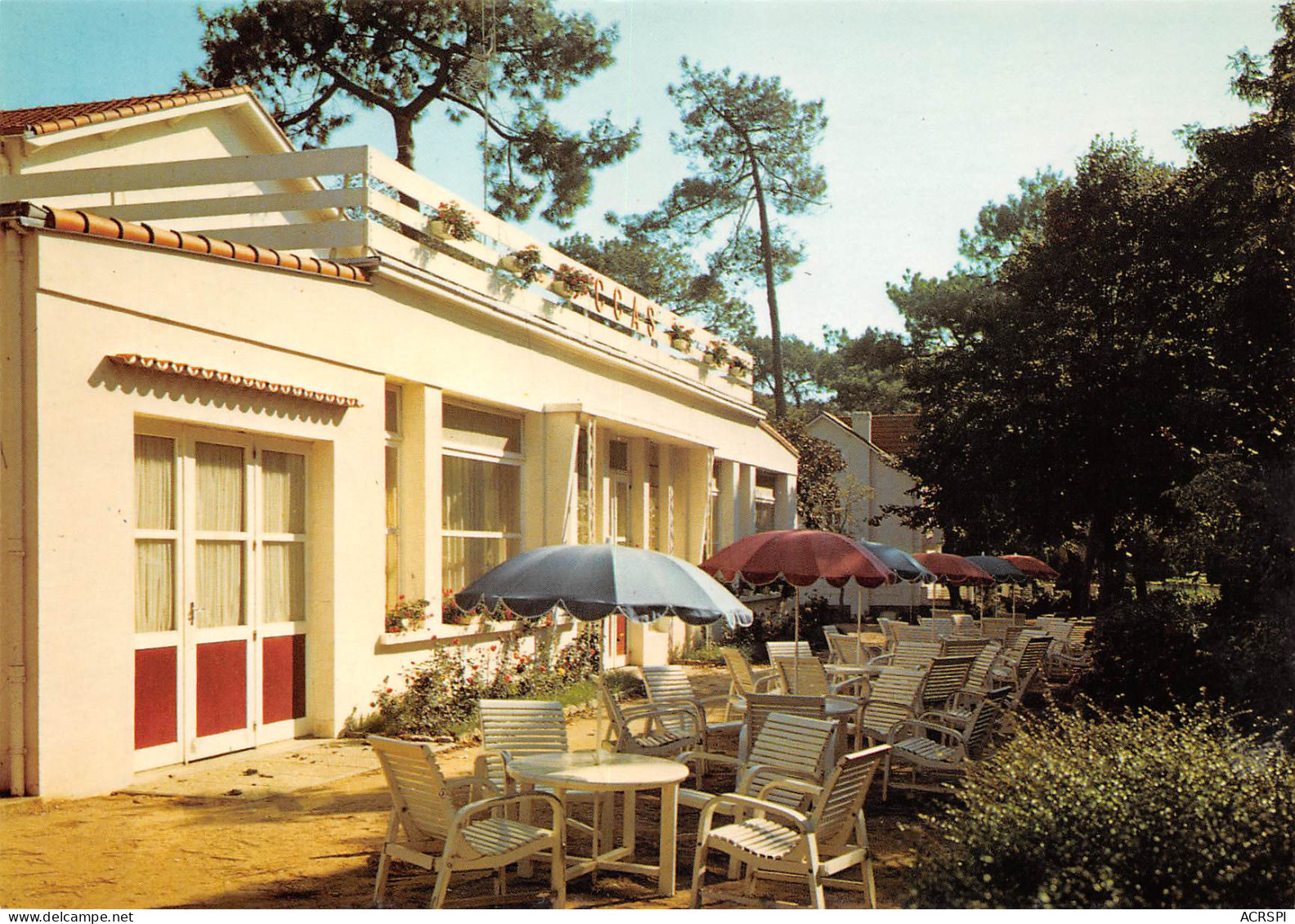 SAINT BREVIN  L'OCEAN Maison Familiale CCAS - L'entrée Et La Vue Sur Le Parc    22  (scan Recto Verso)MH2907 - Saint-Brevin-l'Océan