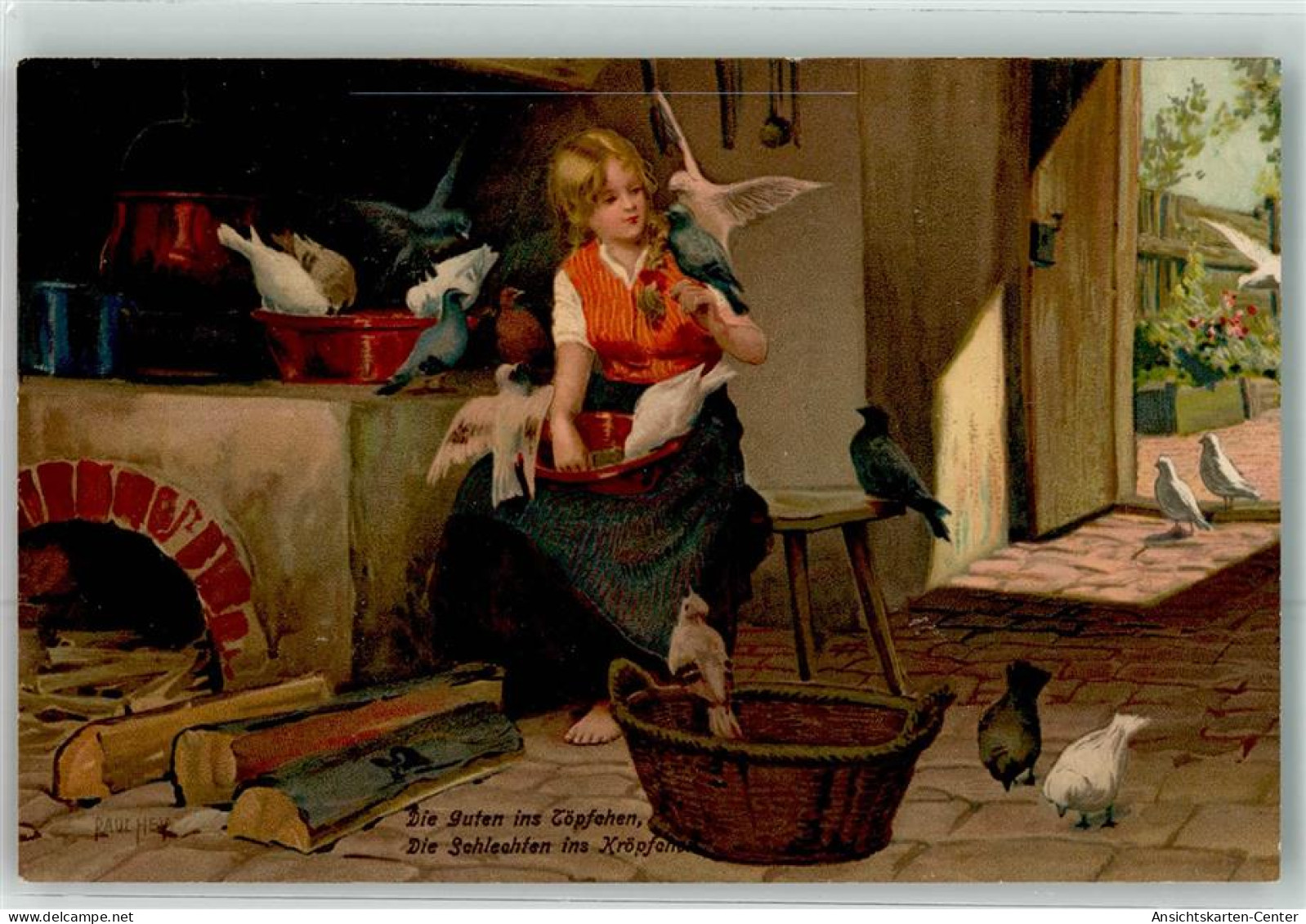 13949707 - Sign.Paul Hey Tauben Meissner U. Buch Serie 1874 - Fairy Tales, Popular Stories & Legends