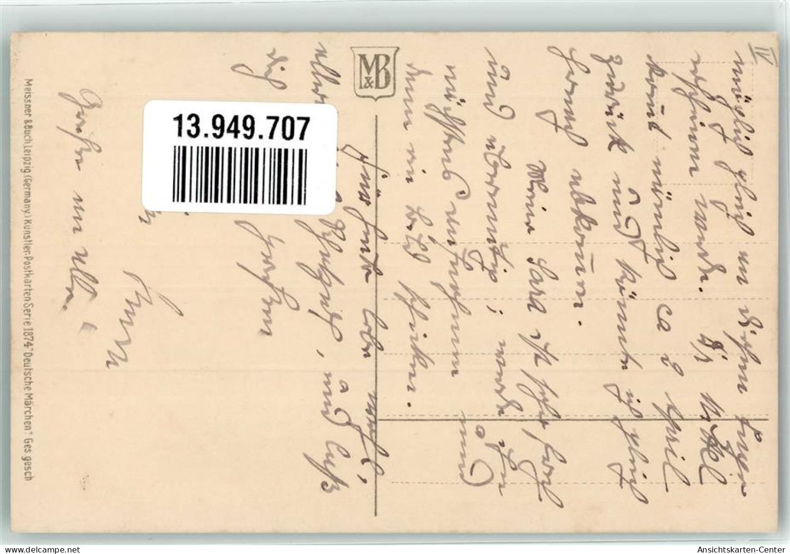 13949707 - Sign.Paul Hey Tauben Meissner U. Buch Serie 1874 - Märchen, Sagen & Legenden
