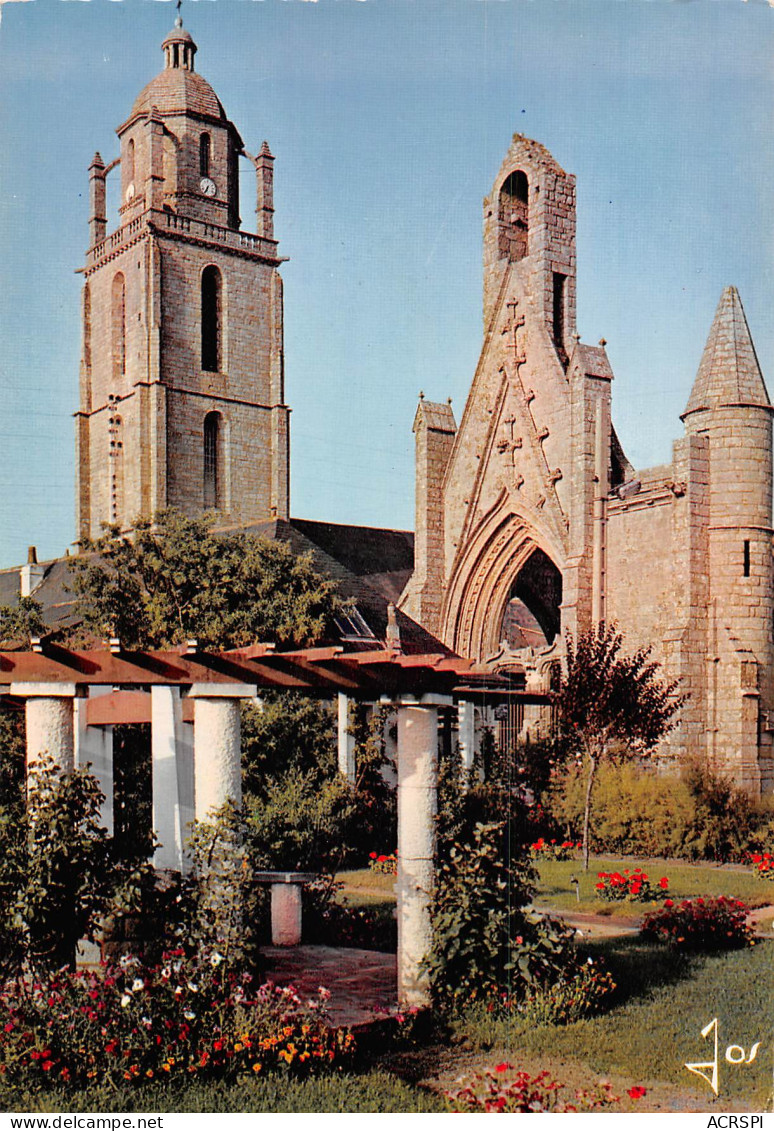 BATZ SUR MER L'église Saint Guénolé Et Les Ruines De La Chapelle Gothique   5 (scan Recto Verso)MH2910 - Batz-sur-Mer (Bourg De B.)