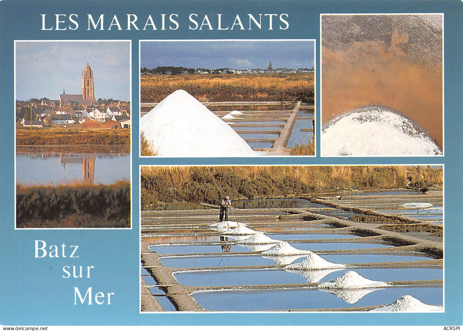 BATZ SUR MER   Les Marais Salants   25   (scan Recto Verso)MH2910 - Batz-sur-Mer (Bourg De B.)