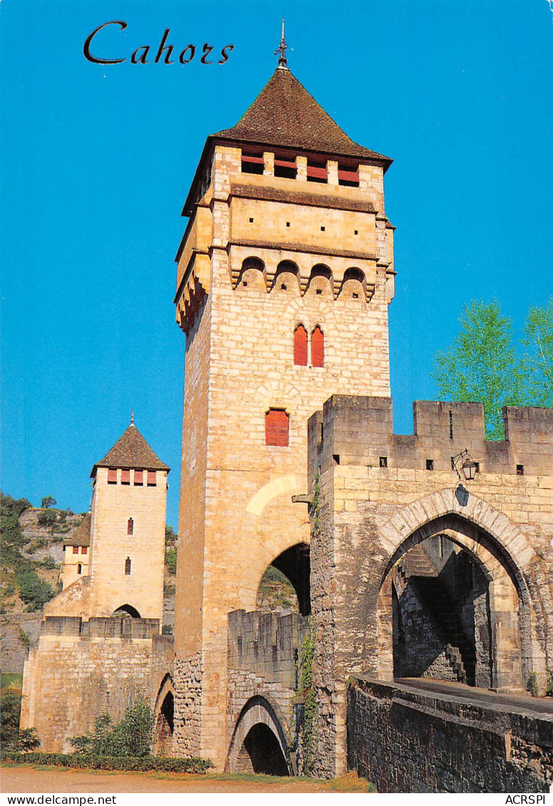 CAHORS    Le Pont Valentré     35 (scan Recto Verso)MH2911 - Cahors