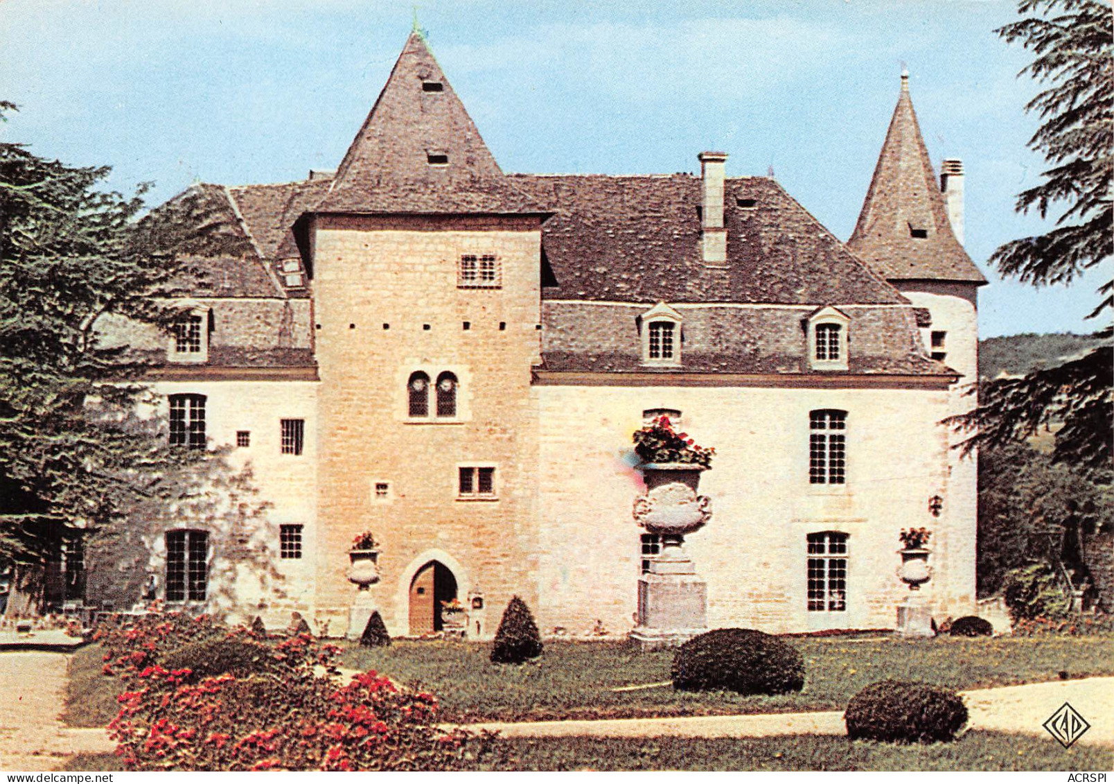 SOUILLAC   Environs De Souillac, Le Château De La Treyne - Façade Sur Le Jardin    20  (scan Recto Verso)MH2914 - Souillac