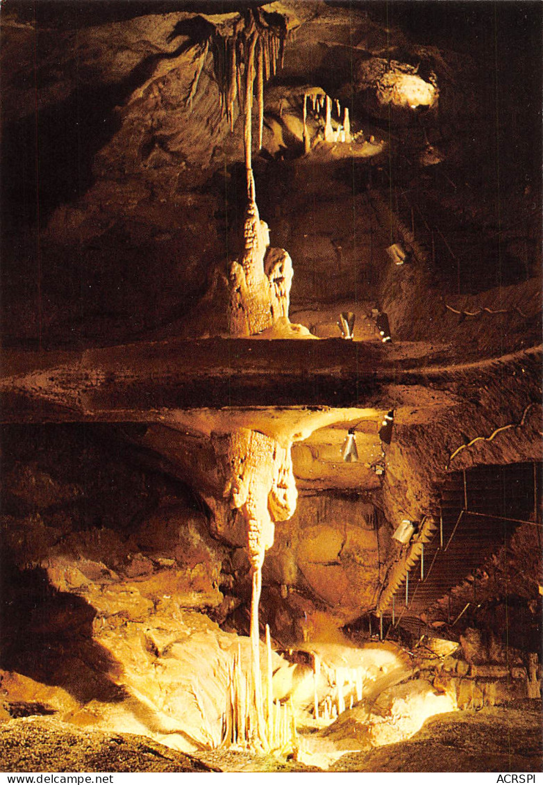 SOUILLAC  ROCAMADOUR  Les Grottes De Lacave - La Colonne Aux Pattes D'araignée   41   (scan Recto Verso)MH2915 - Souillac