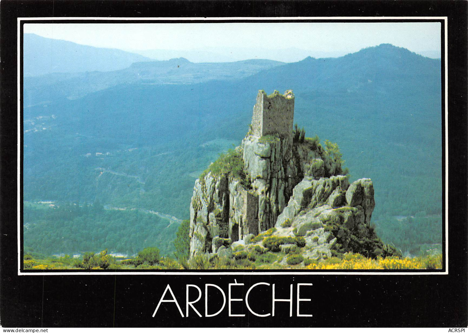 SAINT-MARTIN DE VOLAMAS Ruine Du Château De Rochebonne   39 (scan Recto Verso)MH2918 - Saint Martin De Valamas