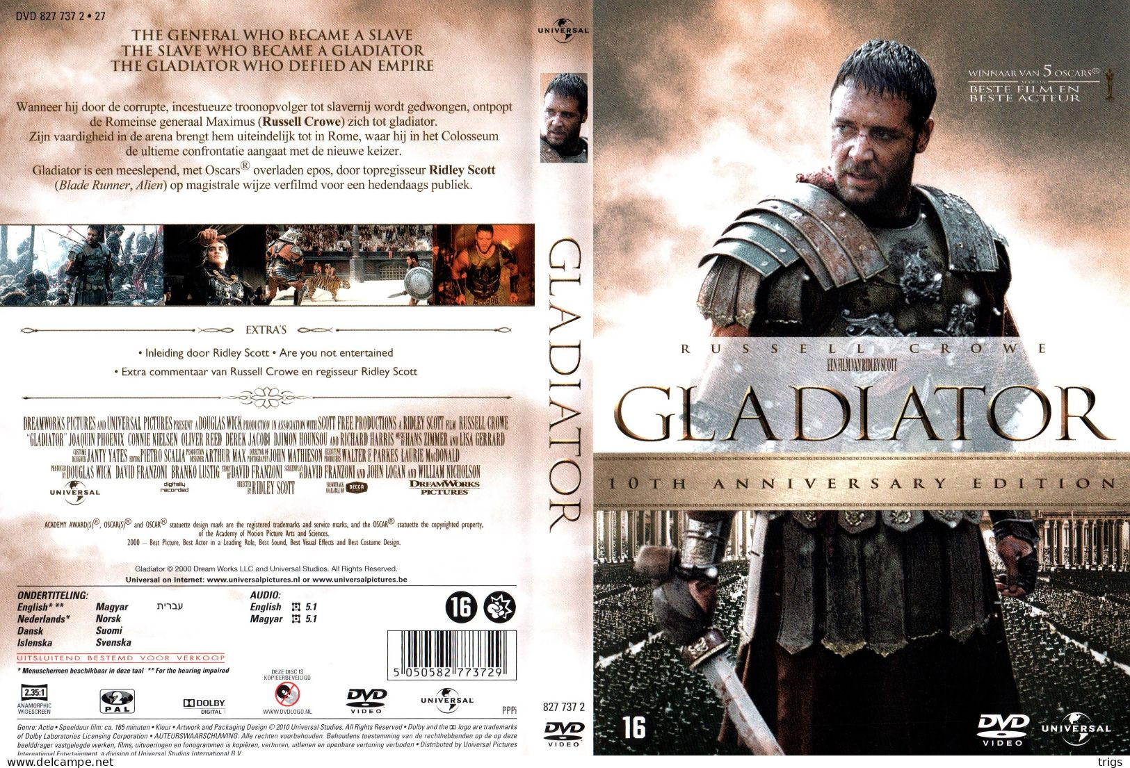 DVD - Gladiator - Action, Adventure
